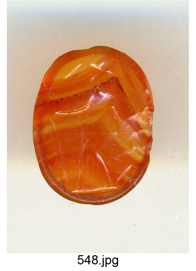 figura maschile nuda (gemma) - produzione italiana (secc. XVI/ XVII)