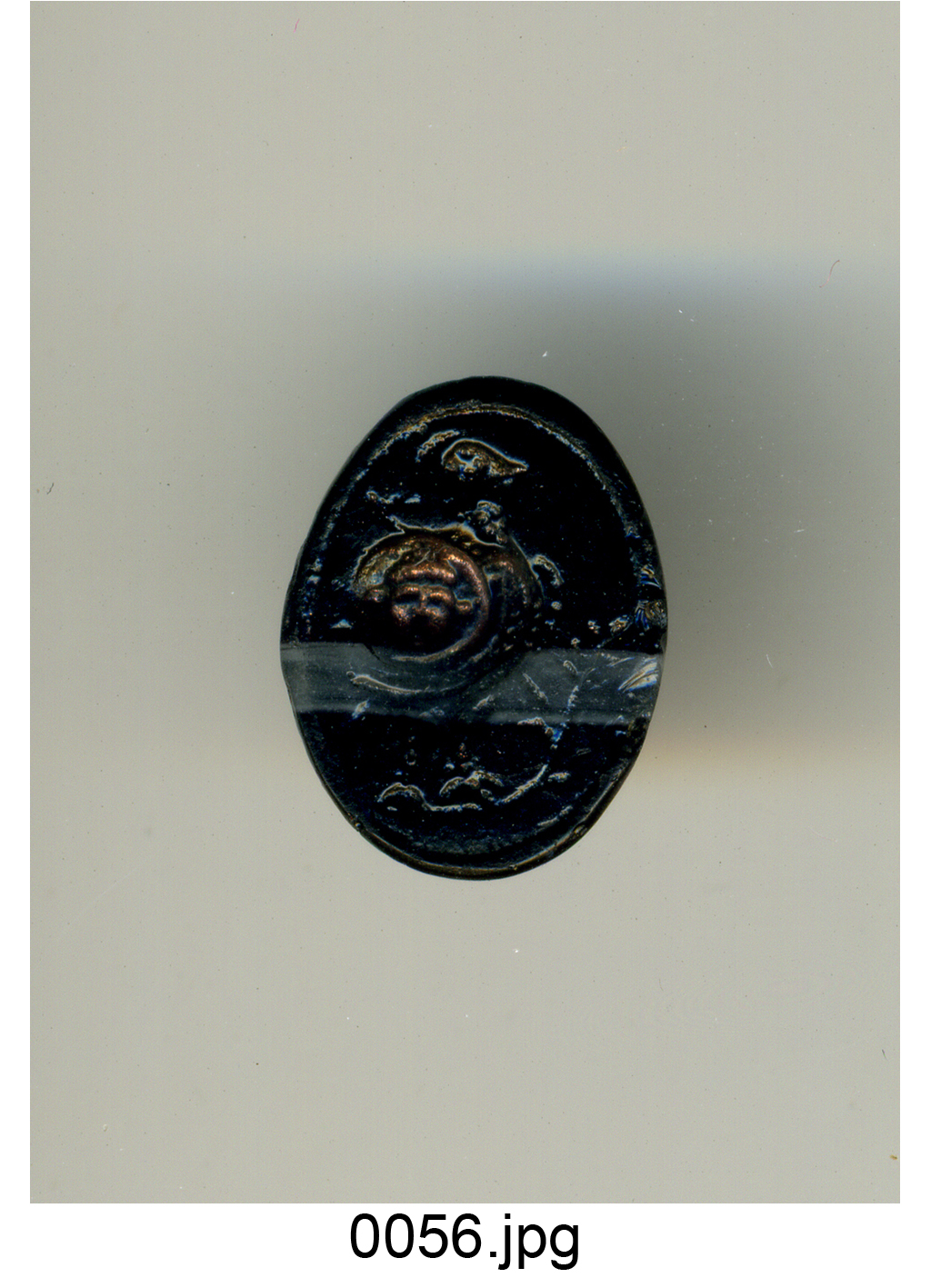 civetta (gemma) - produzione romana (secc. I a.C./ I)