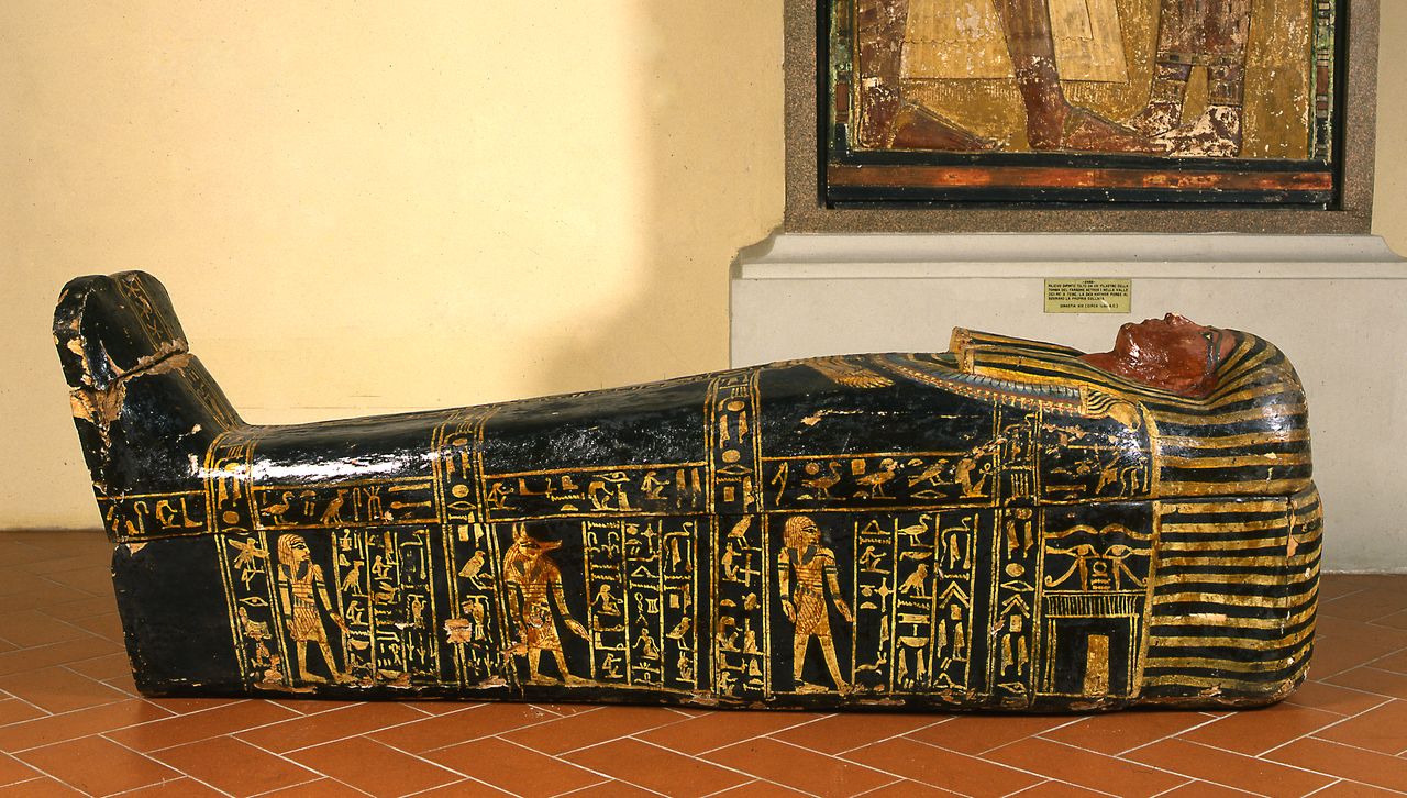 sarcofago (XVIII-XIX dinastia Nuovo Regno)
