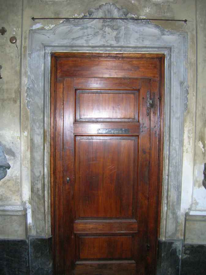 soggetto non presente (porta - laterale) - bottega toscana (seconda metà sec. XVIII)