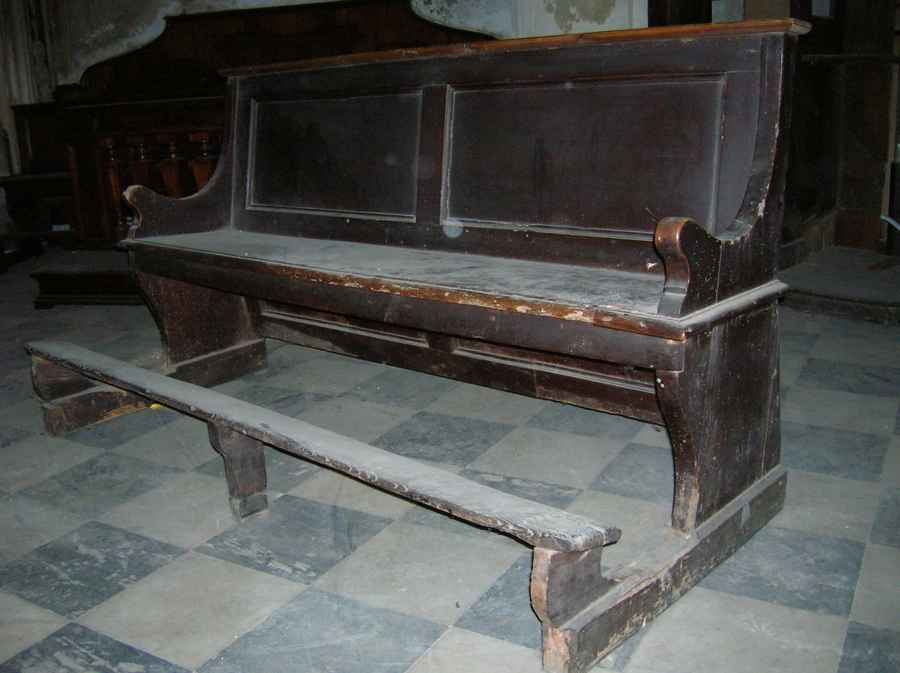 panca, serie - bottega toscana (fine/ inizio secc. XIX/ XX)