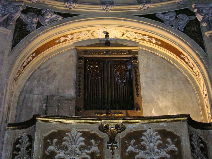 soggetto non presente (cassa d'organo) - bottega toscana (prima metà sec. XIX)