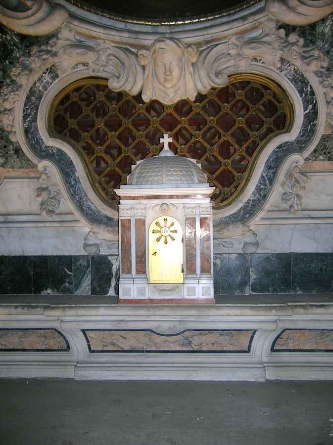 soggetto non presente (ciborio) - bottega toscana (inizio sec. XX)