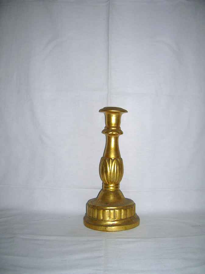 soggetto non presente (candeliere d'altare, serie) - bottega toscana (sec. XIX)