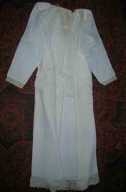 soggetto non presente (camice) - manifattura lucchese (inizio sec. XX)