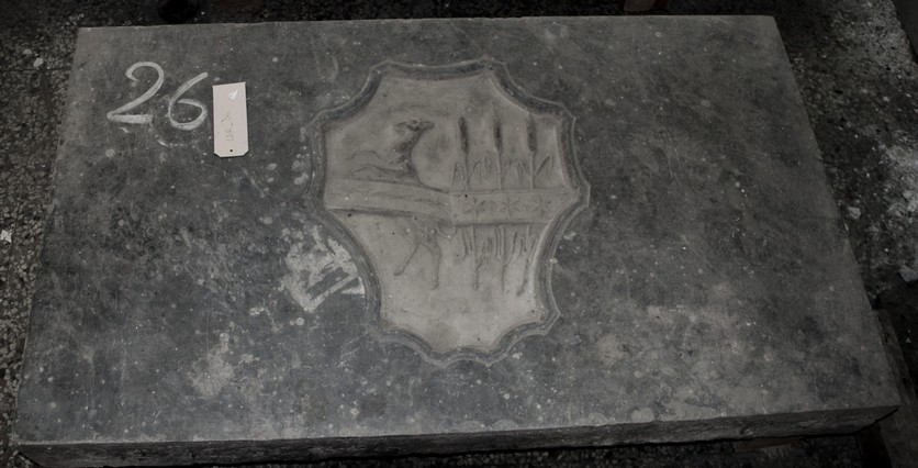 lapide terragna - ambito toscano (sec. XIX)