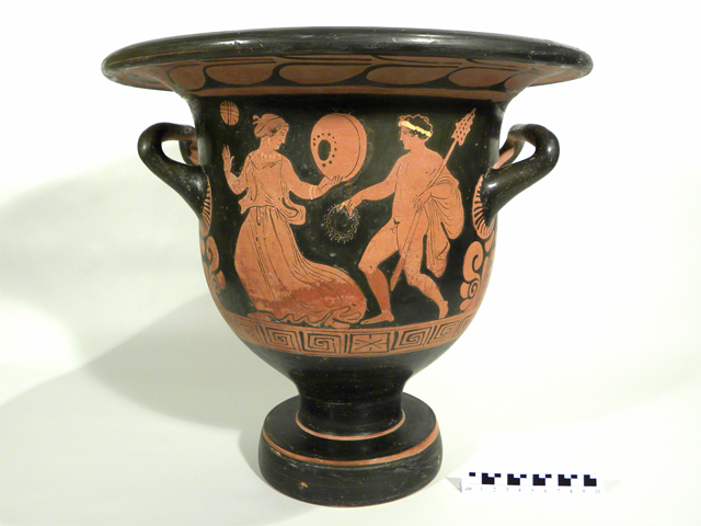 Cratere a campana - Produzione apula (sec. IV a.C)