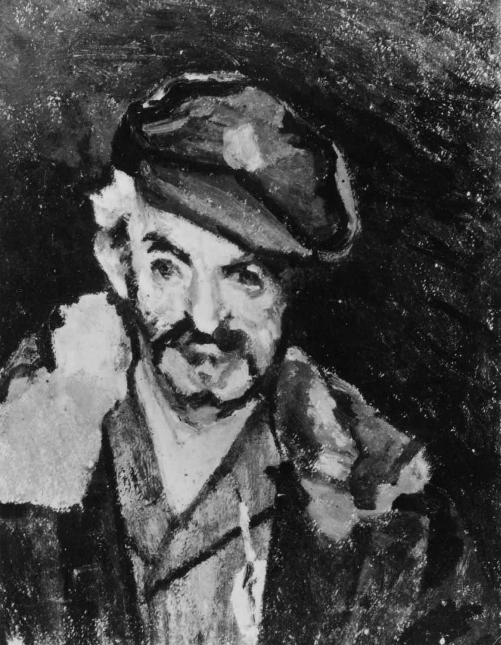 Il semellato, ritratto d'uomo (dipinto) di Puccini Mario (sec. XX)