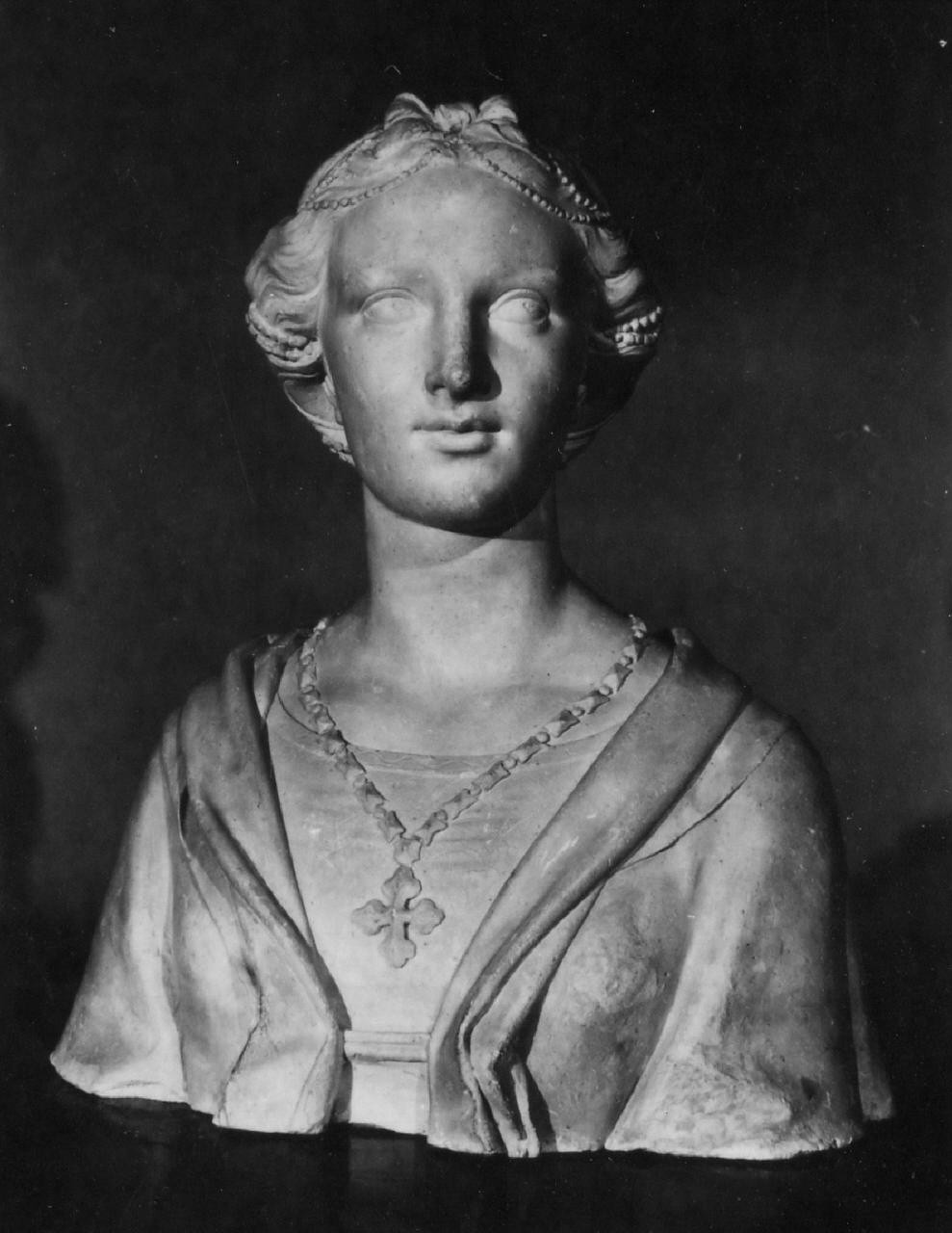 busto di Giovanna degli Albizi Tornabuoni (scultura) di Bastianini Giovanni (sec. XIX)