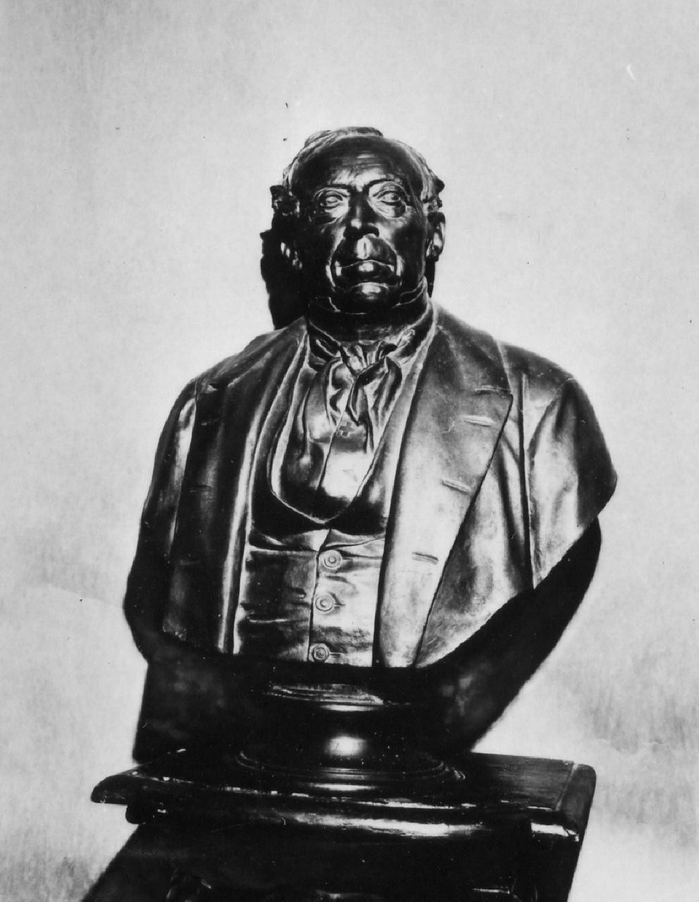 busto ritratto del conte Francesco Oliviero Jenison Wolworth (scultura) di Bastianini Giovanni (sec. XIX)