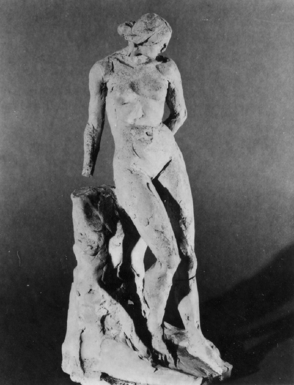 figura femminile nuda (scultura) di Fedi Pio (sec. XIX)