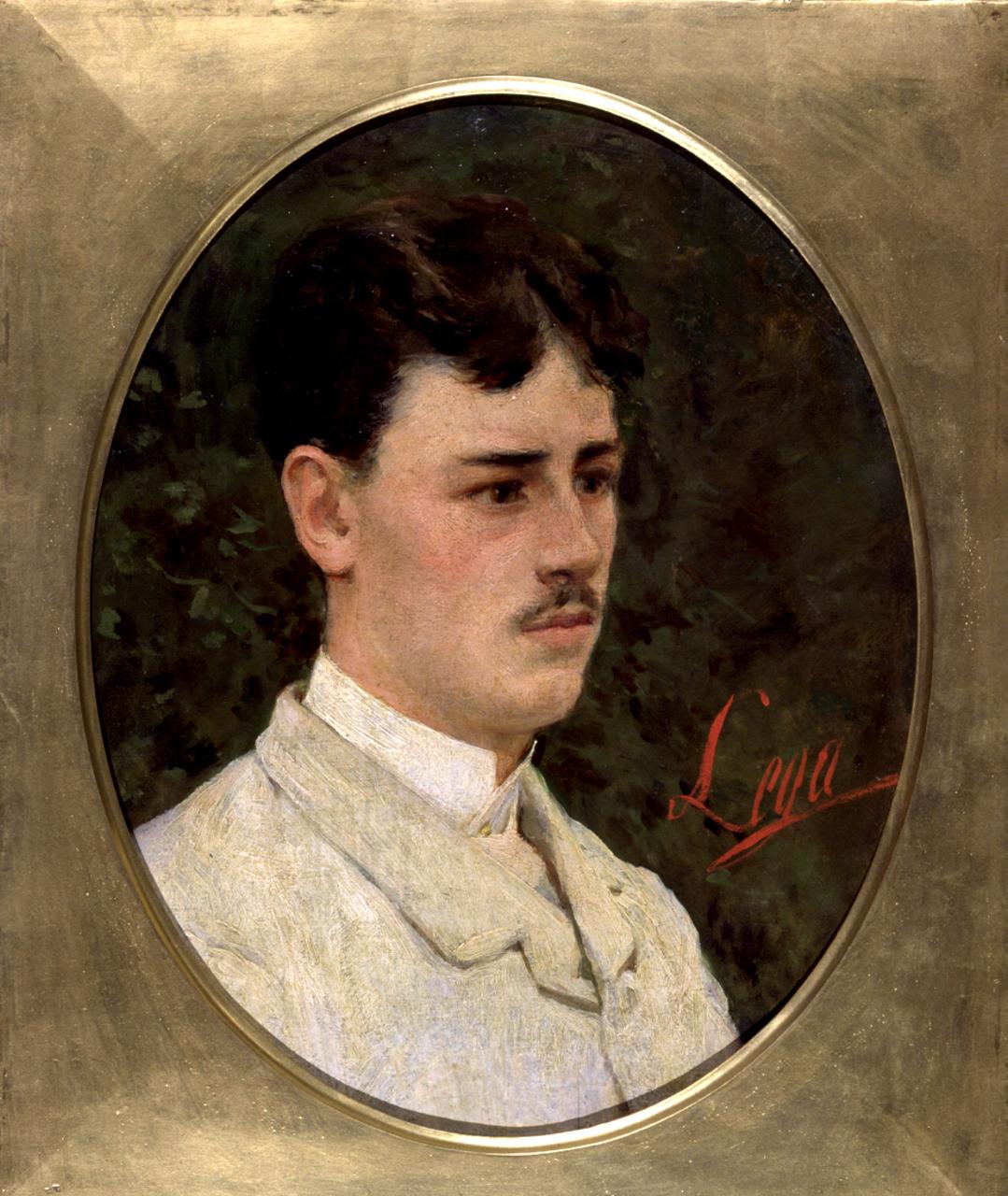 Ritratto di Lodovico Tommasi, ritratto di Lodovico Tommasi (dipinto) di Lega Silvestro (sec. XIX)