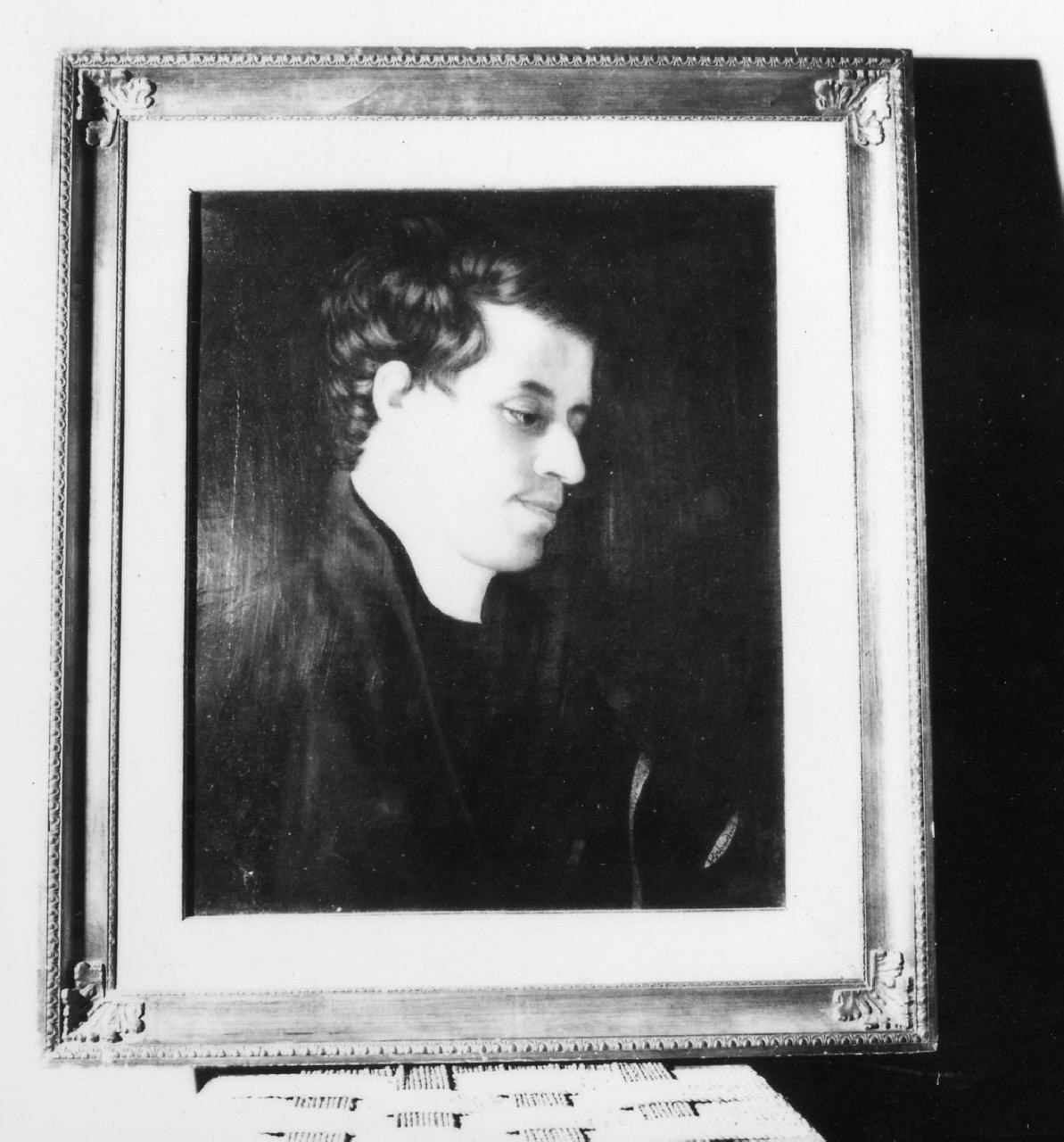 ritratto d'uomo (dipinto) di Schadow Friderich Wilhelm (sec. XIX)