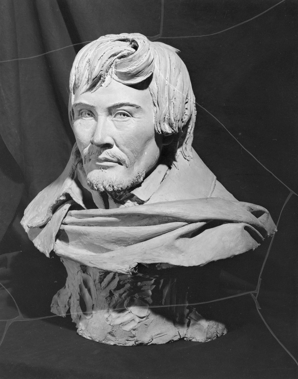 ritratto del padre (busto) di Duprè Giovanni (sec. XIX)