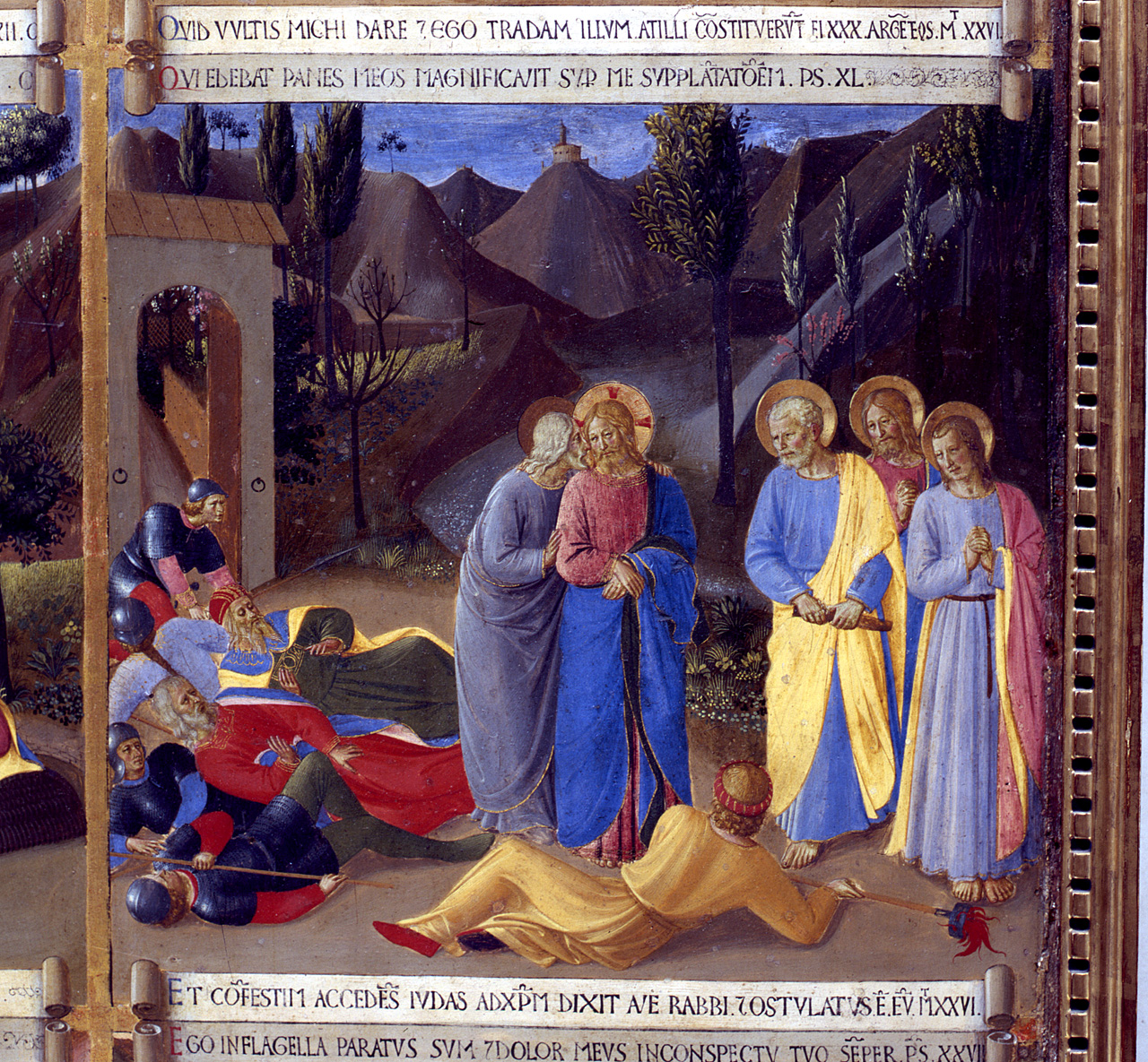 tradimento di Giuda (dipinto) di Giovanni da Fiesole detto Beato Angelico (e aiuti) (sec. XV)