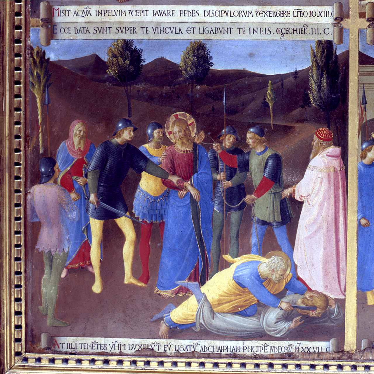 cattura di Cristo (dipinto) di Giovanni da Fiesole detto Beato Angelico (e aiuti) (sec. XV) 