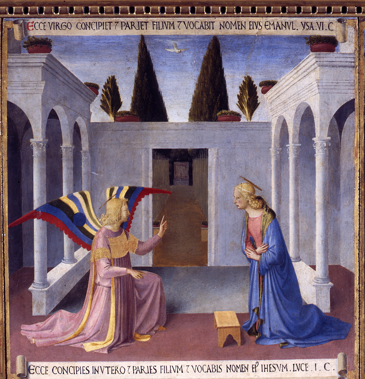 Annunciazione (dipinto) di Giovanni da Fiesole detto Beato Angelico (e aiuti) (sec. XV)