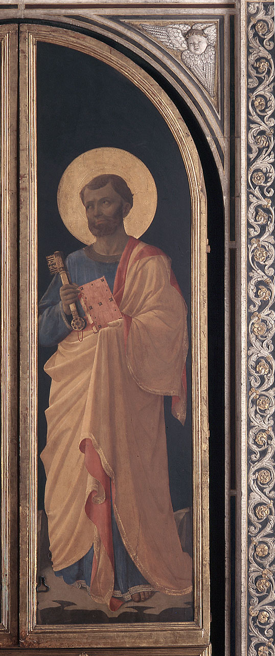 San Marco Evangelista (sportello di tabernacolo) di Giovanni da Fiesole detto Beato Angelico (sec. XV)