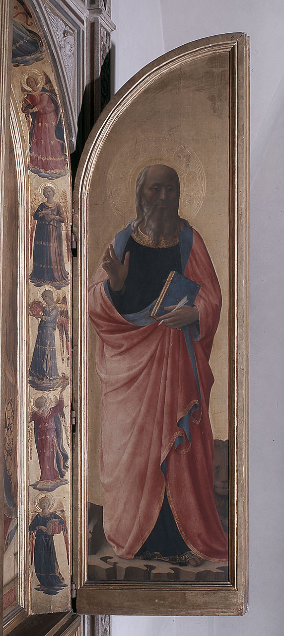 San Marco Evangelista (sportello di tabernacolo) di Giovanni da Fiesole detto Beato Angelico (sec. XV)