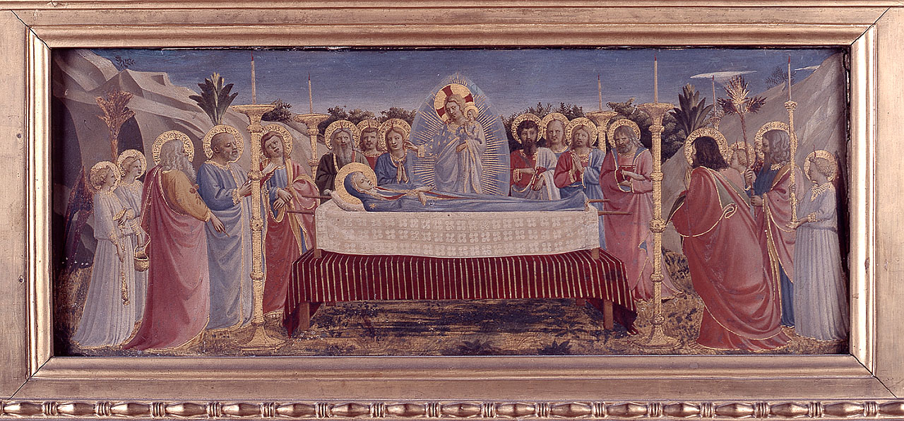 funerali della Madonna (dipinto) di Giovanni da Fiesole detto Beato Angelico (sec. XV)