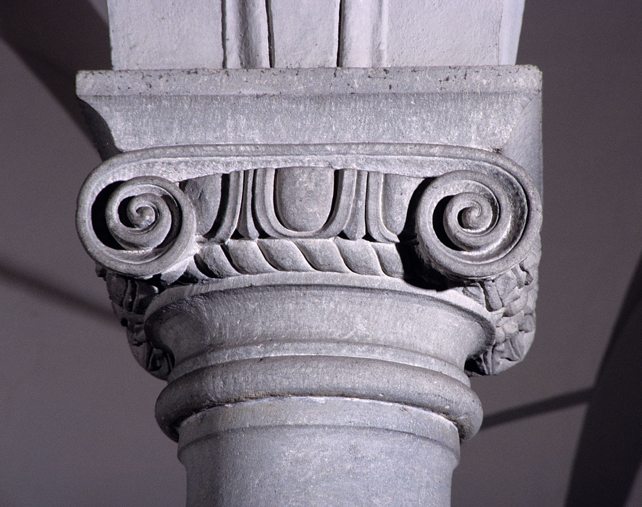 capitello ionico, serie di Michelozzi Michelozzo (prima meta' sec. XV)