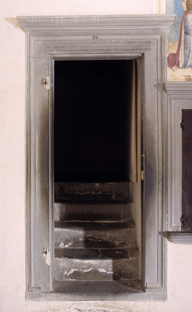 mostra di portale di Michelozzi Michelozzo (sec. XV)