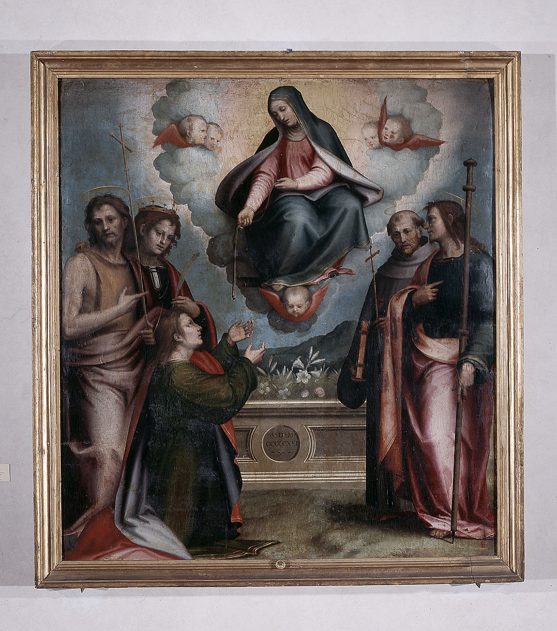 cornice di dipinto - bottega toscana (secc. XVIII/ XIX)