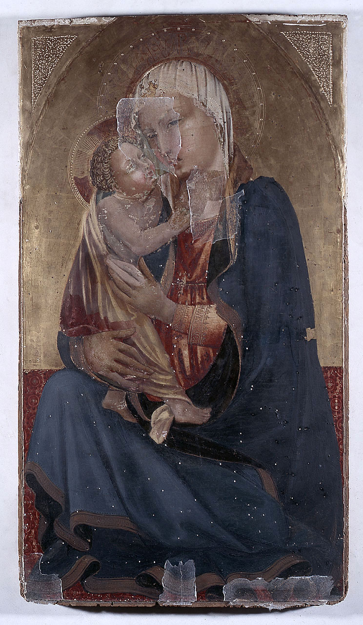 Madonna dell'Umiltà (dipinto) di Domenico di Michelino (cerchia) (sec. XV)