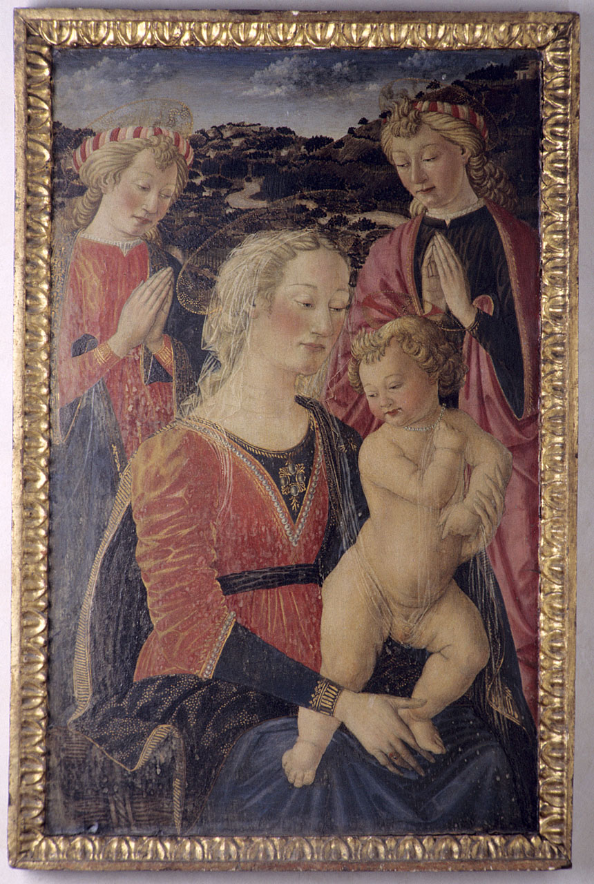 cornice di dipinto - bottega fiorentina (seconda meta' sec. XV)