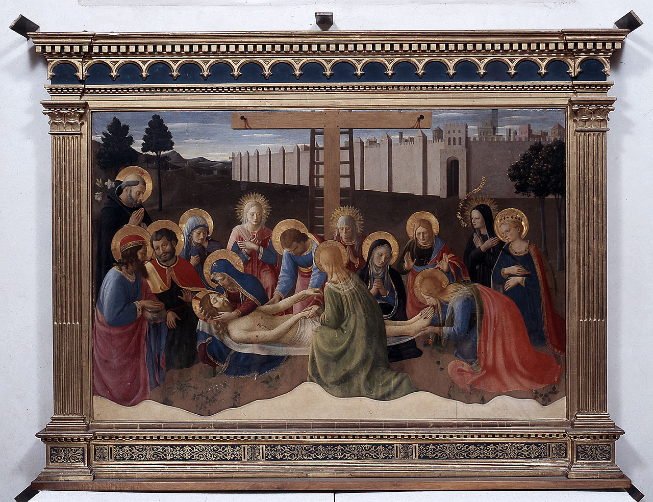 cornice di dipinto - bottega fiorentina (prima meta' sec. XIX)