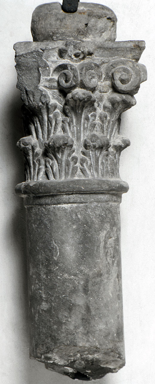 colonna, frammento - bottega fiorentina (sec. XIV)