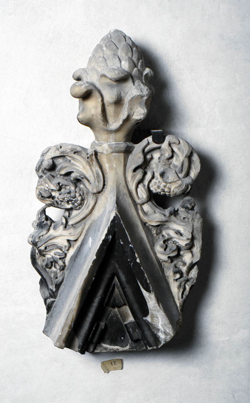 tabernacolo, frammento - bottega fiorentina (sec. XV)