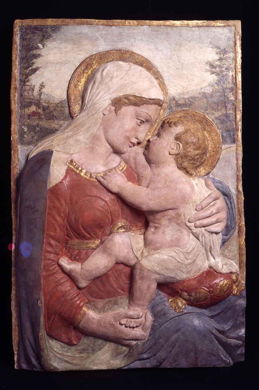 Madonna con Bambino (rilievo) - ambito fiorentino (inizio sec. XVI)