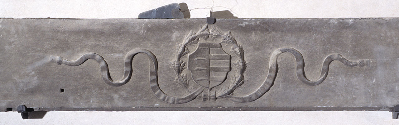 architrave di caminetto - bottega fiorentina (sec. XV)