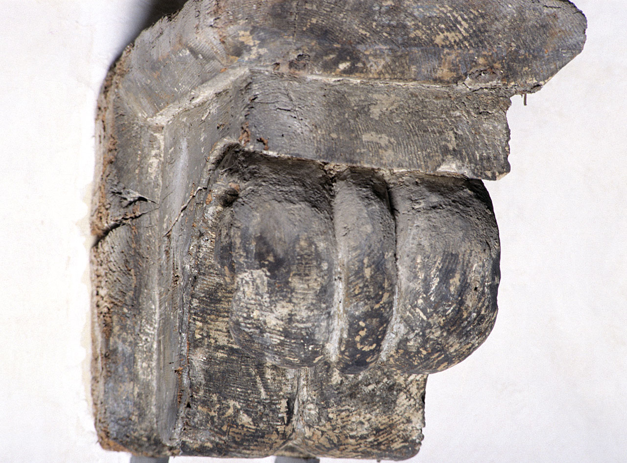 mensola architettonica - bottega fiorentina (fine/ inizio secc. XIV/ XV)