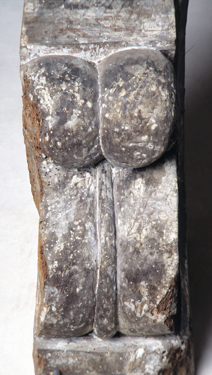 mensola architettonica - bottega fiorentina (fine/ inizio secc. XIV/ XV)