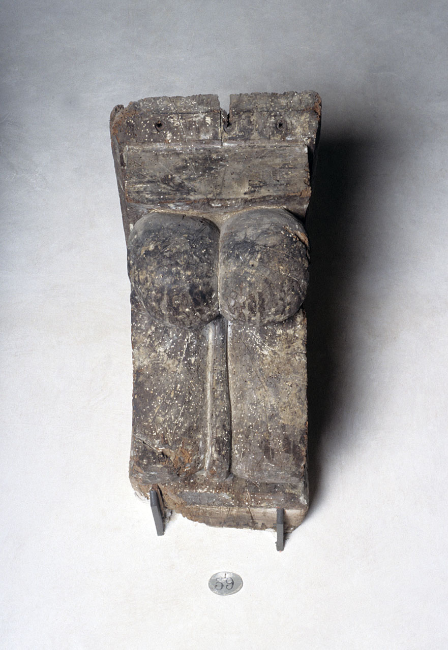 mensola architettonica - bottega fiorentina (fine/ inizio secc. XIV/ XV)