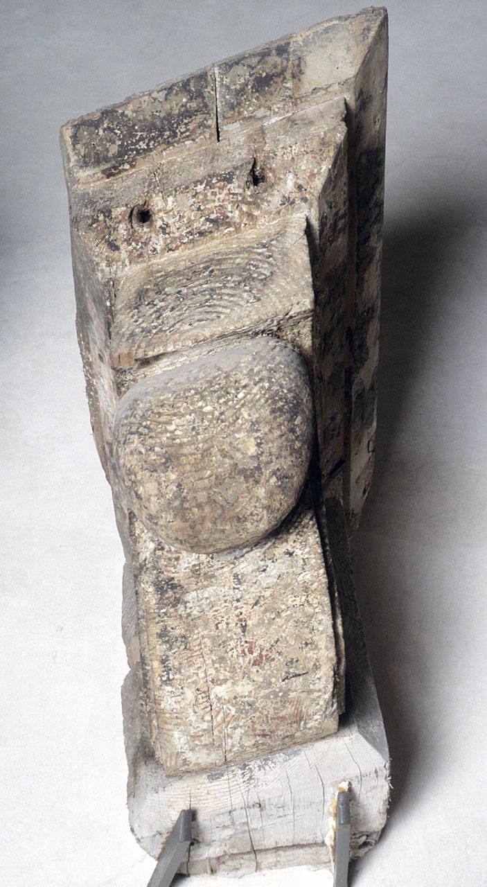 mensola architettonica - bottega fiorentina (fine/ inizio secc. XIV/ XV)