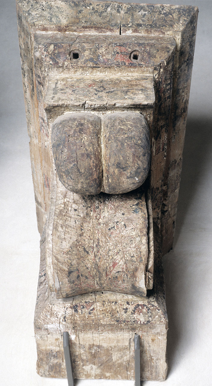 mensola architettonica - bottega fiorentina (fine/ inizio secc. XIV/ XV)