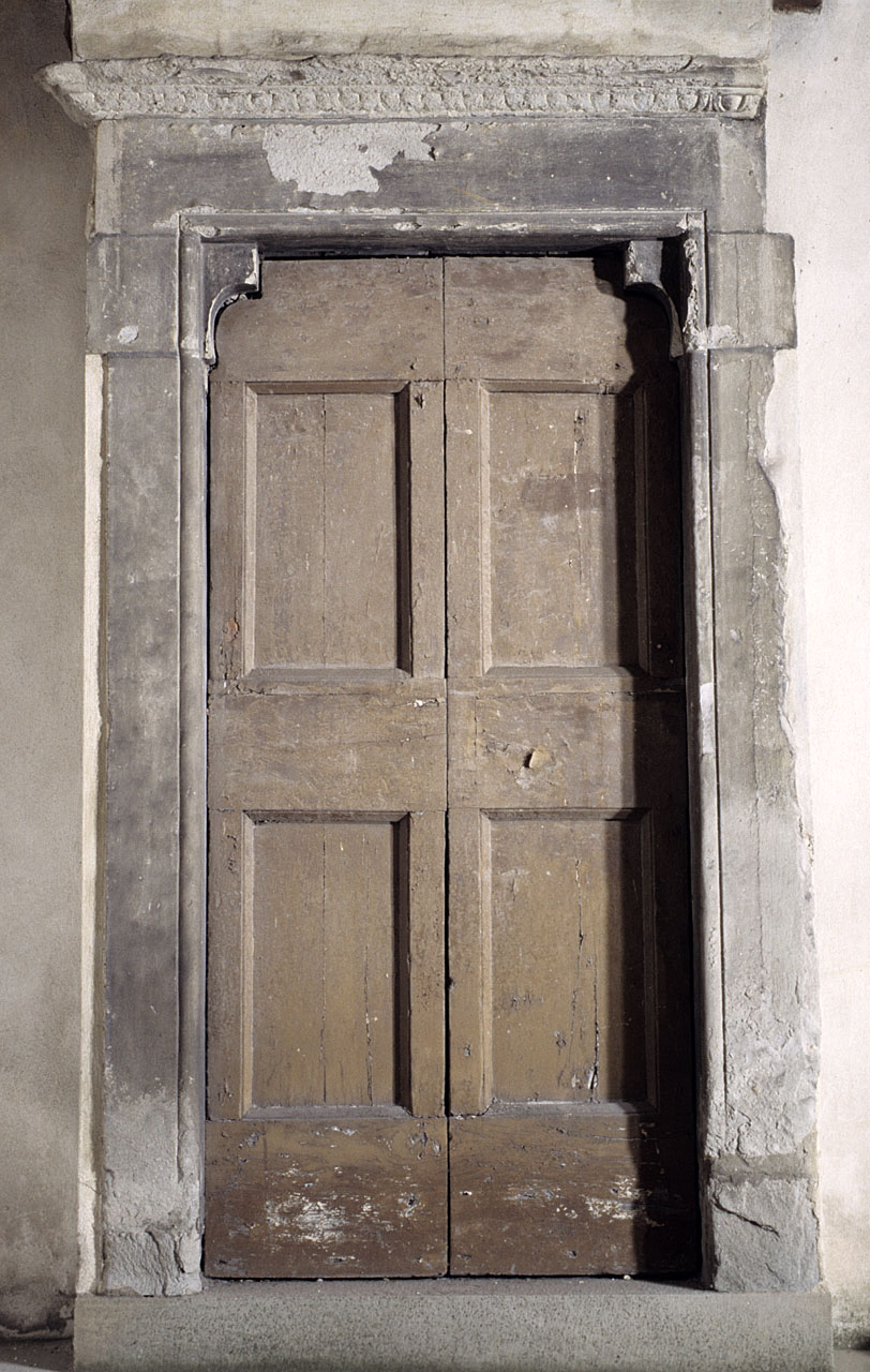 mostra di portale - bottega fiorentina (inizio sec. XV)