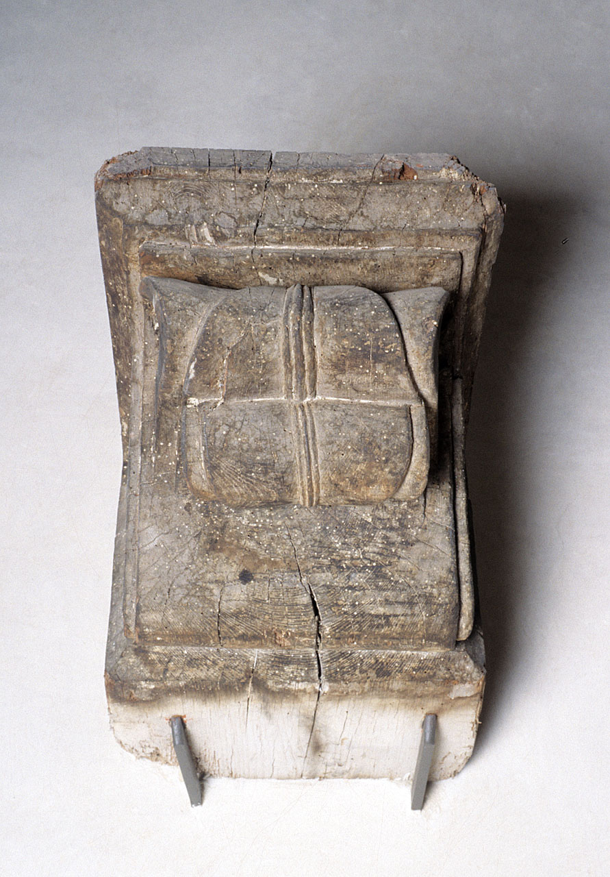 mensola architettonica - bottega fiorentina (fine/ inizio secc. XIV/ XV)