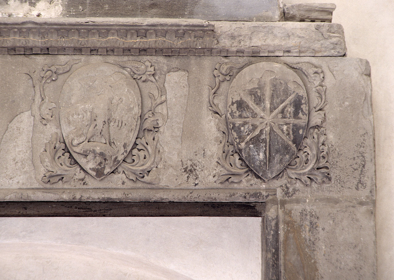 mostra di portale - bottega fiorentina (sec. XV)