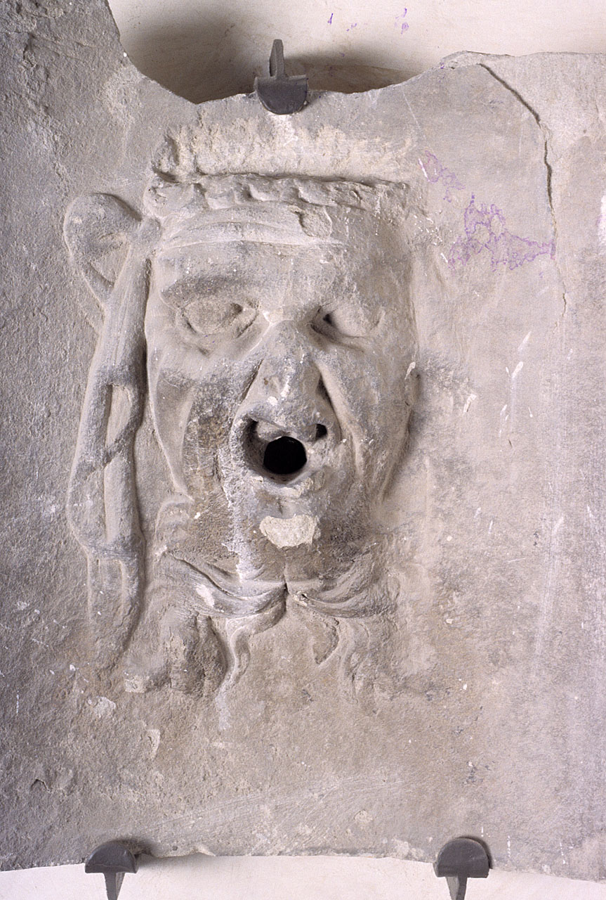 mascherone (formella) - bottega fiorentina (seconda metà sec. XVI)