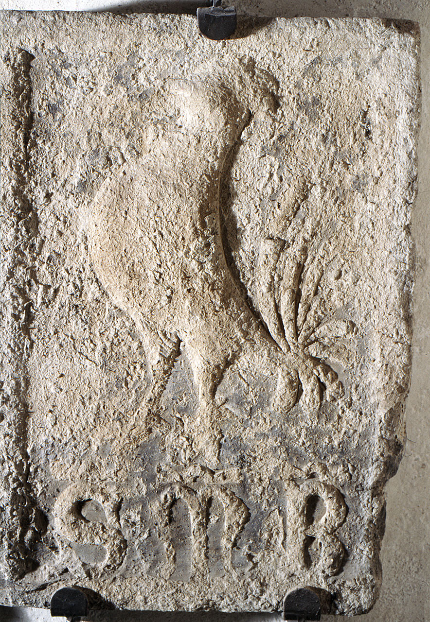 stemma dei Capitani di S. Maria del Bigallo (rilievo) - bottega fiorentina (sec. XIV)