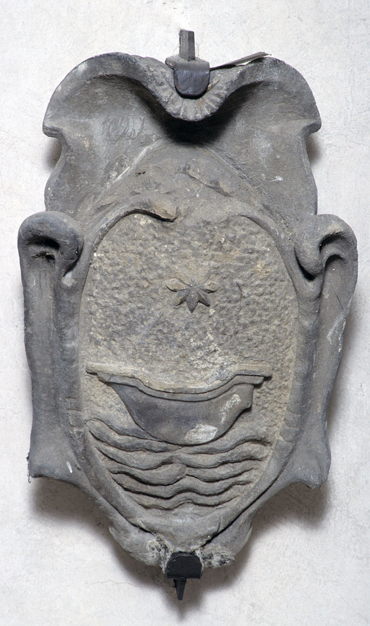 stemma gentilizio della famiglia Castelli (rilievo) - bottega fiorentina (sec. XVII)