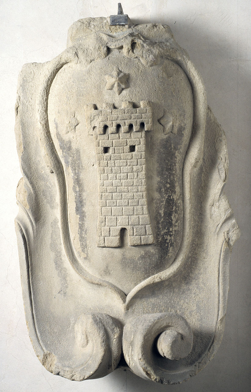 stemma gentilizio della famiglia Torrigiani (rilievo) - bottega fiorentina (metà sec. XVII)