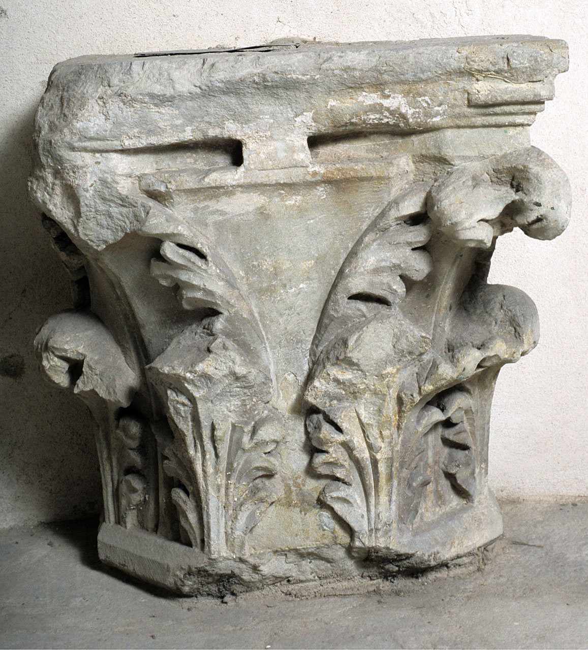 semicapitello - bottega fiorentina (sec. XIV)