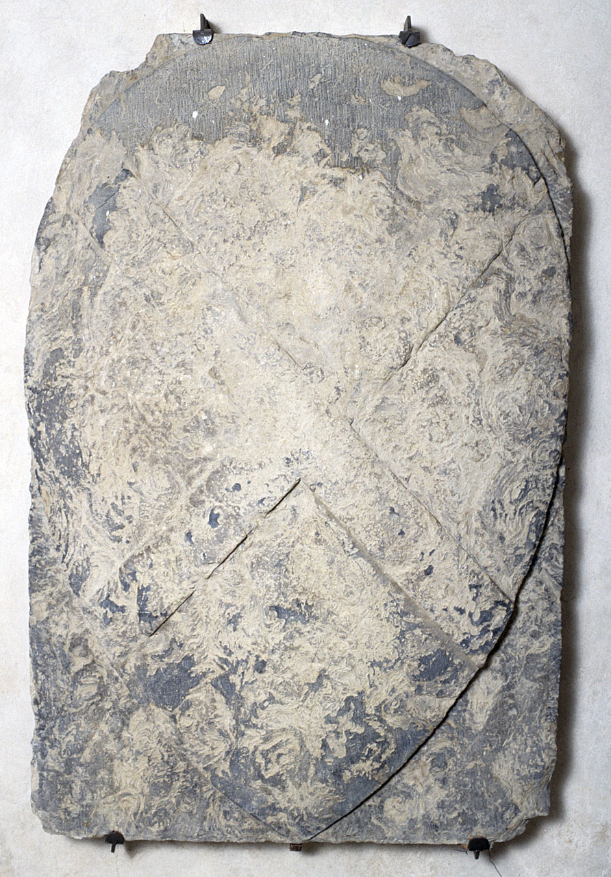 stemma gentilizio della famiglia Della Luna (rilievo) - bottega fiorentina (secc. XIV/ XV)