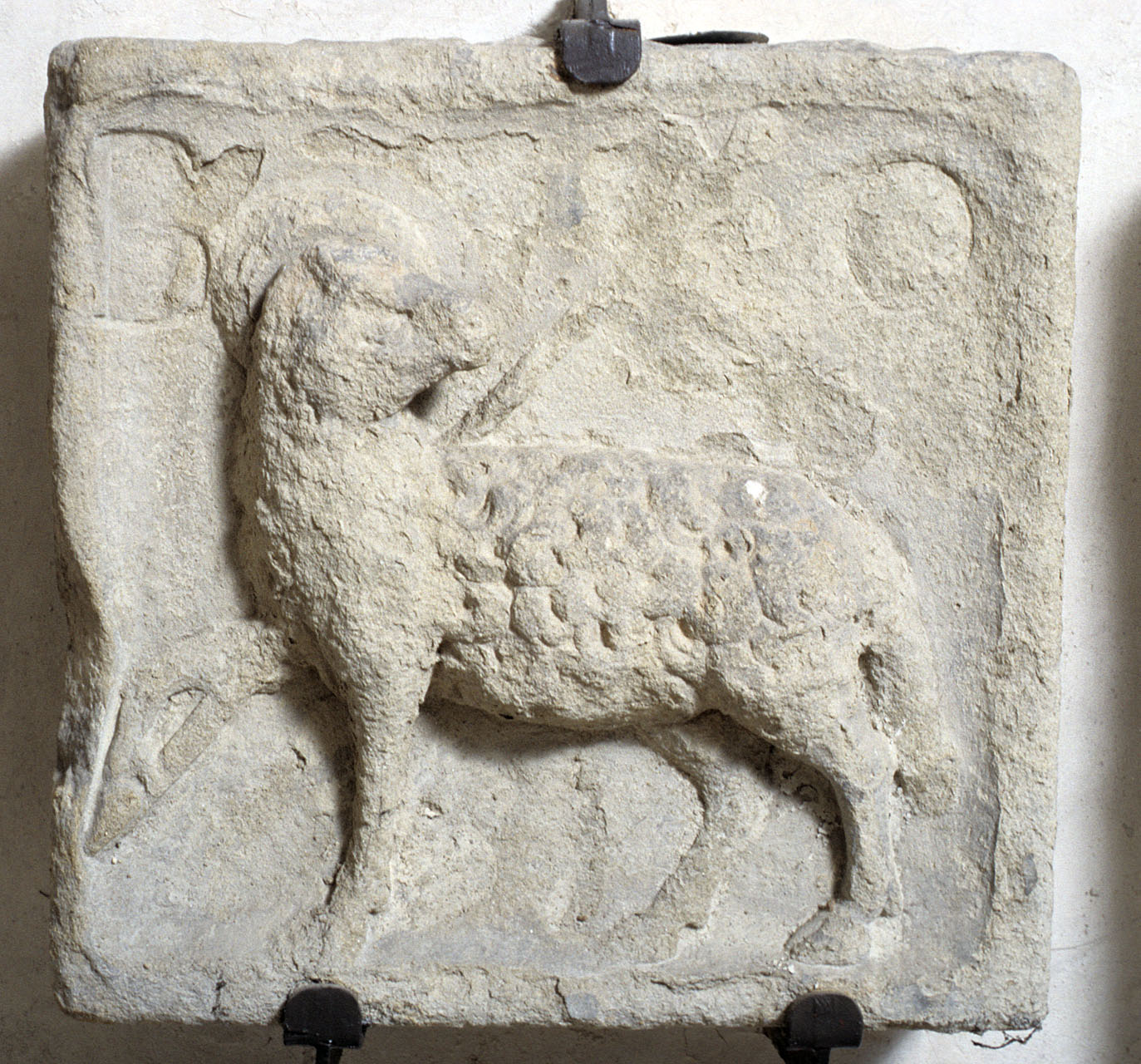 stemma dell'Arte della Lana (rilievo) - bottega fiorentina (sec. XV)