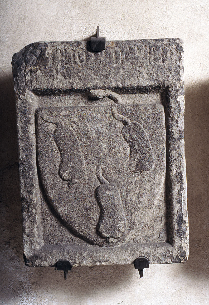 stemma gentilizio della famiglia Villanuzzi (rilievo) - bottega fiorentina (sec. XIV)